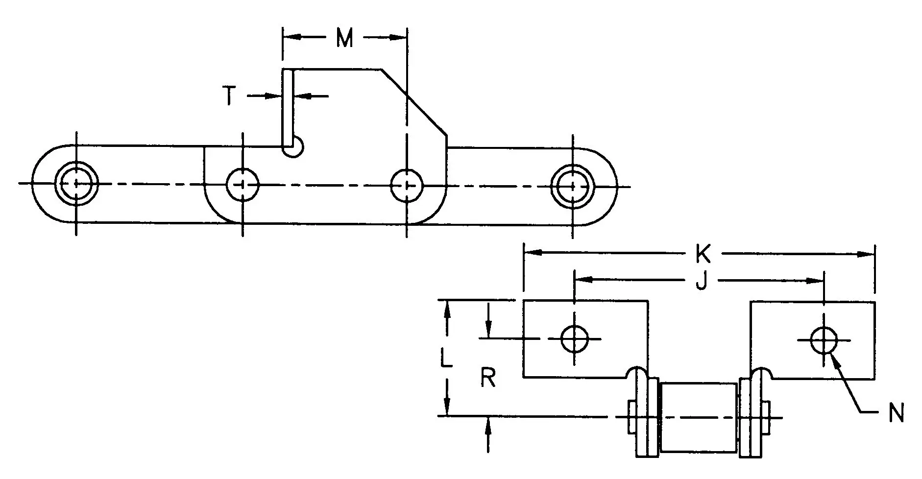 Ca550f1 Ca550f4 Ca550f4a Ca550f4s农用钢输送机ca550滚子链，带f1 F4 F4a F4s附件 Buy