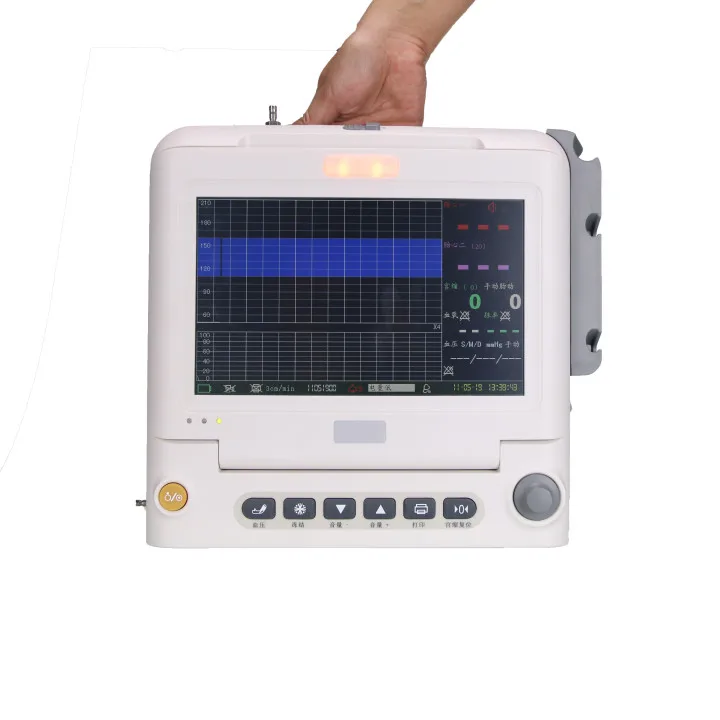 Ультразвуковой фетальный монитор, профессиональный детектор сердечного ритма для беременных с принтом