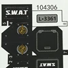 Custom Tactical Police Vehicle Washable Water Transfer Stickers