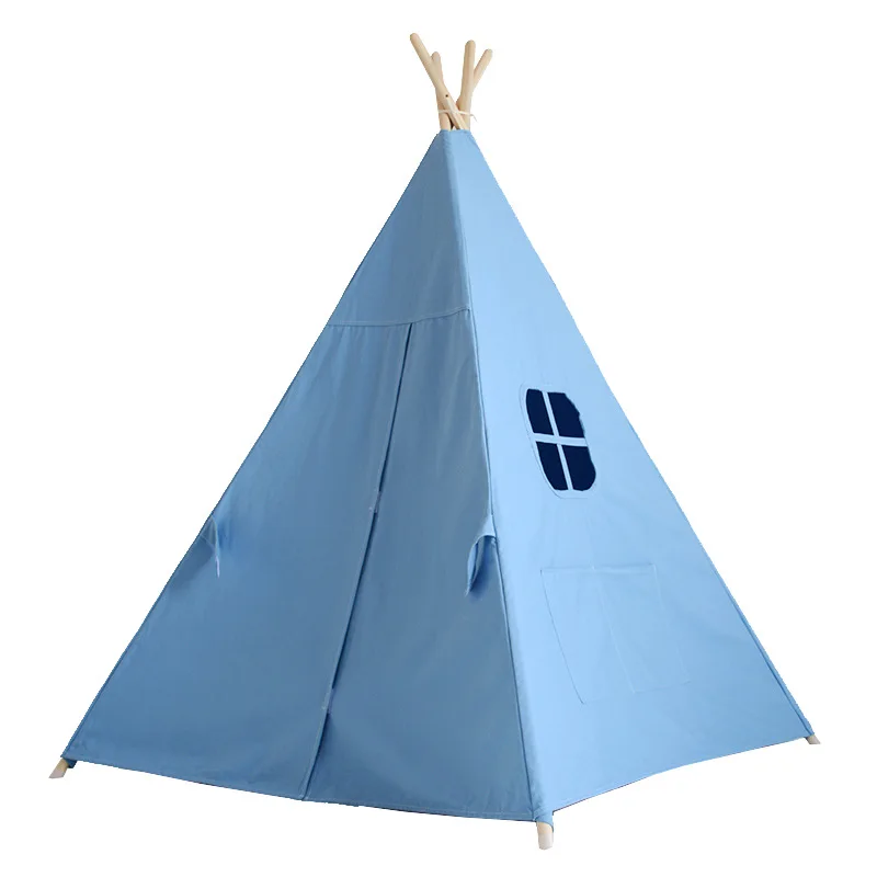 high quality cotton canvas kids tent play teepee tent house manufacture