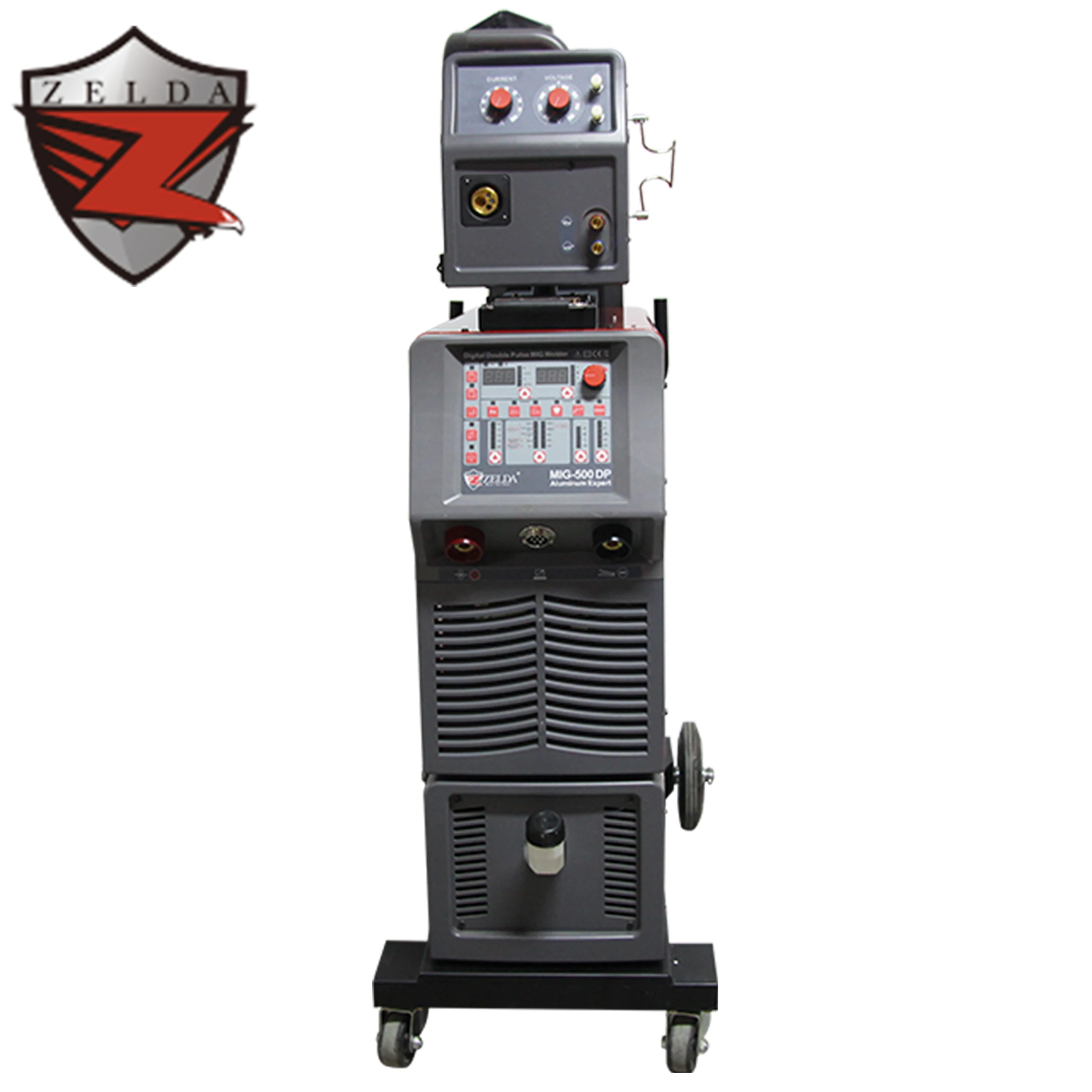 Wholesale MIG-500DP Overheat protection 380V 500amp Soldadora Inverter Dual Pulse IGBT MIG Welding Machine