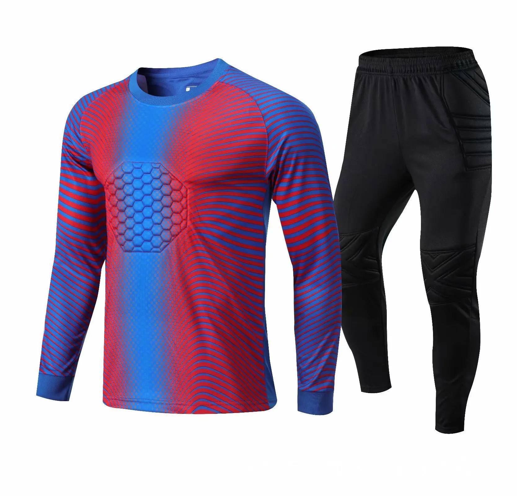 Sublimation Polyester Winter Outdoor Long Sleeve Adult Soccer