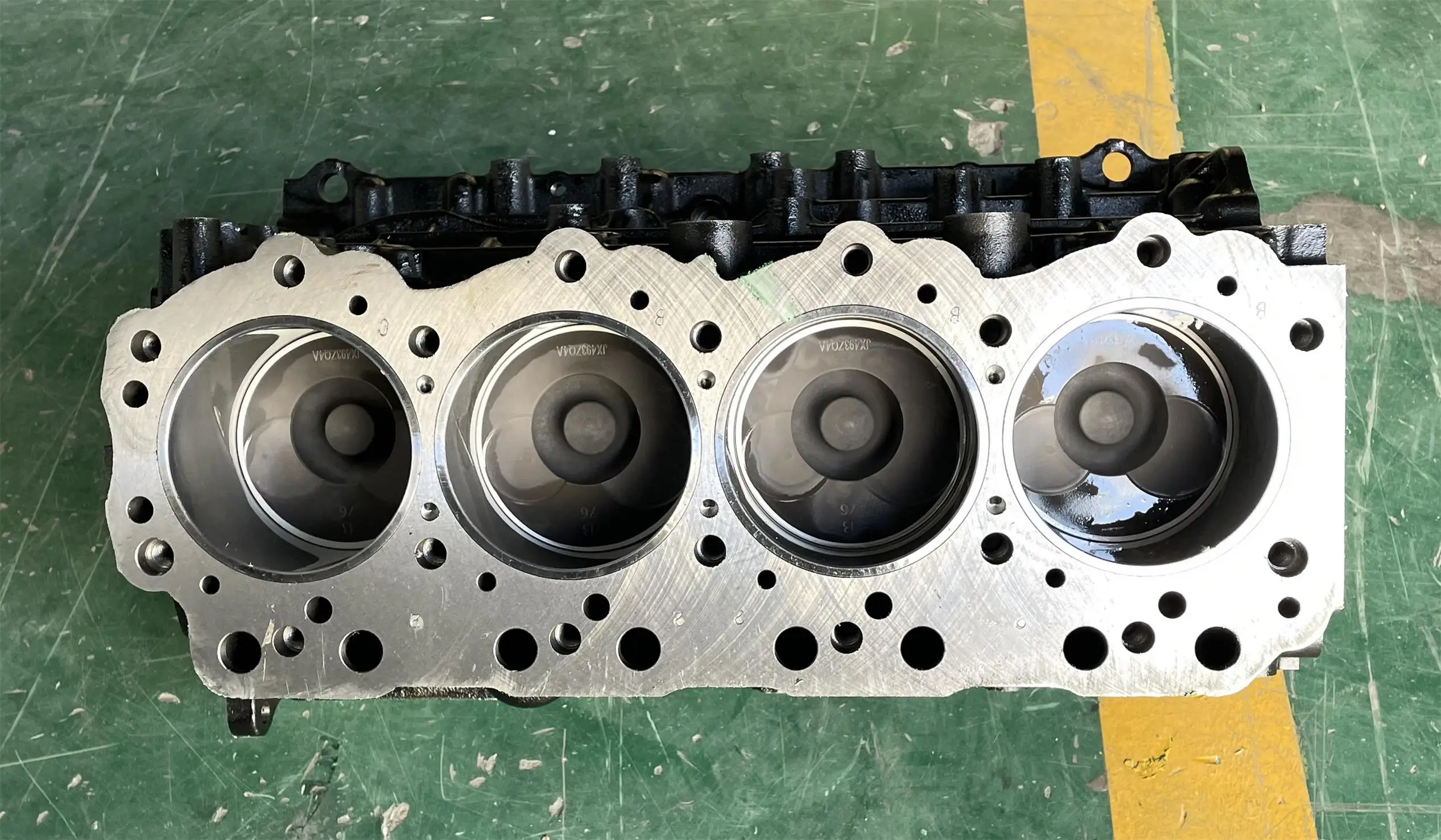 jmc1040 4jb1 4jb1柴油机气缸体发动机短缸体 (增压) jx493zq4欧2短