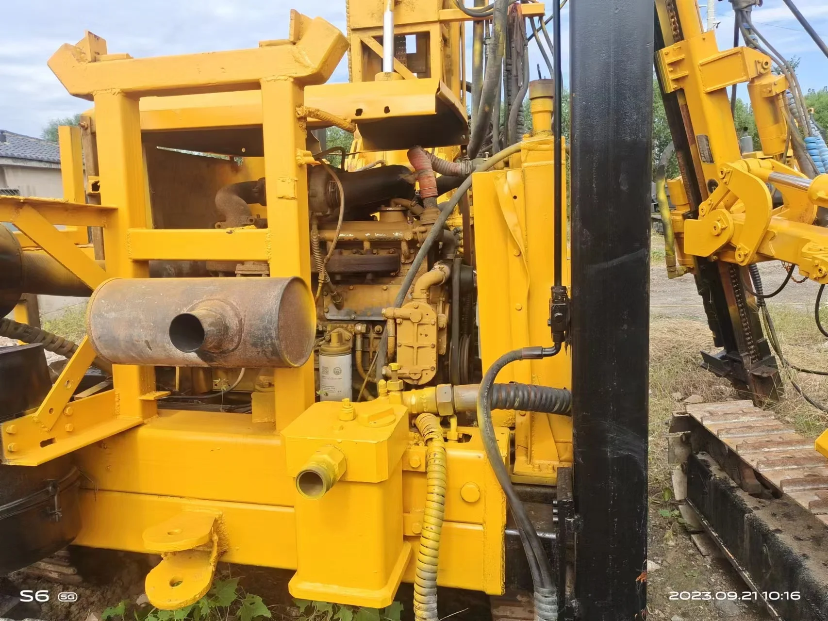Used Produced in 2021 With Yuchai Engine Prd400 400m Good Working Water Well Drilling Rig