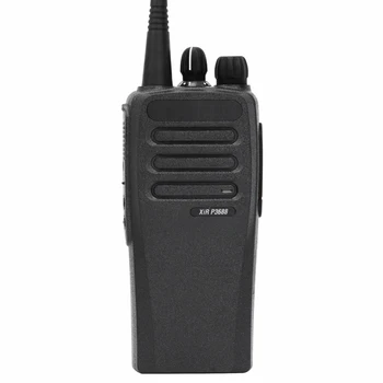 DP1400 Professional Handheld Digital Walkie Talkie UHF VHF Two Way Radio Portable Transmitter Big Power Long Range Walkie Talkie