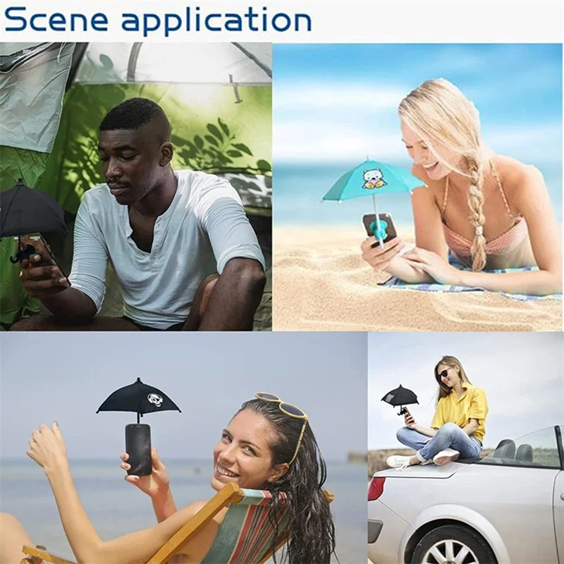 Universal Adjustable Piggy Phone Stand Sun Visor Sun Shade Mini