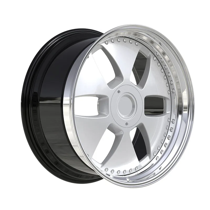 3 Piece Concave Custom Aluminum Alloy Forged Wheels 18 19 20 21 22 23 24 Inch 5x112 5x114.3 5x120 Rim Hub details