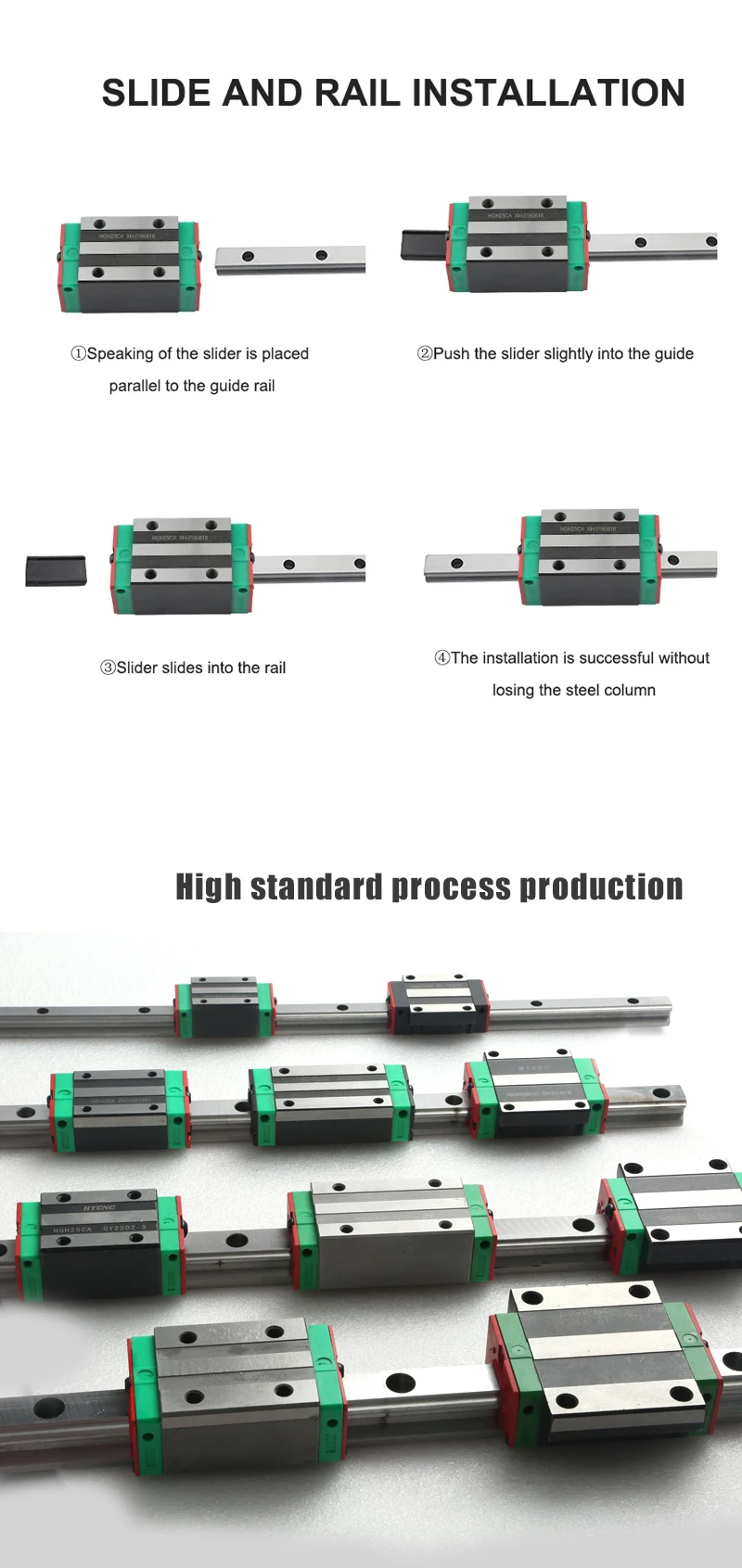 Hiwin Linear Guide Rails - Precision and Durability