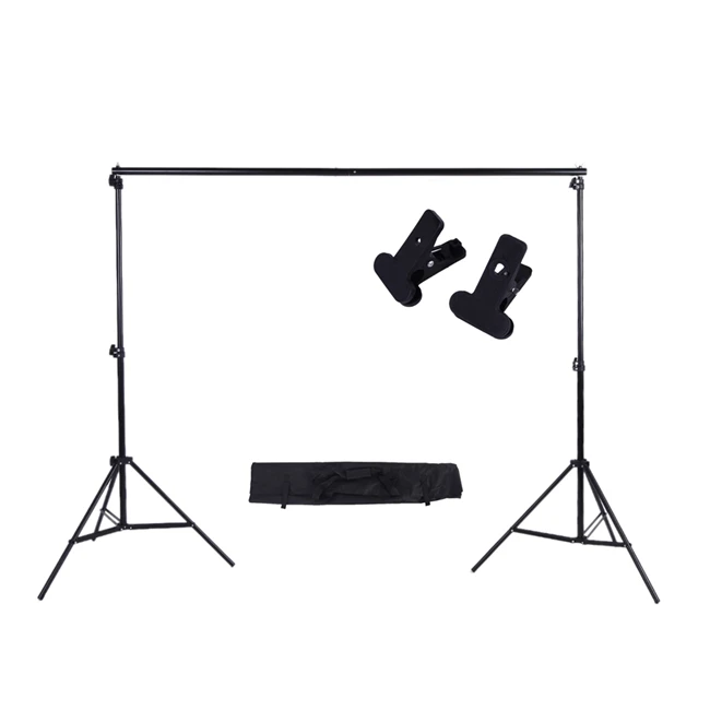 2.8M * 3M Adjustable Photography Background Support System Backdrop Stand Crossbar Kit Set For Muslins Backdrop I.150262233