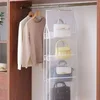 Bolsa de ocho compartimentos con lazo para colgar (blanco)