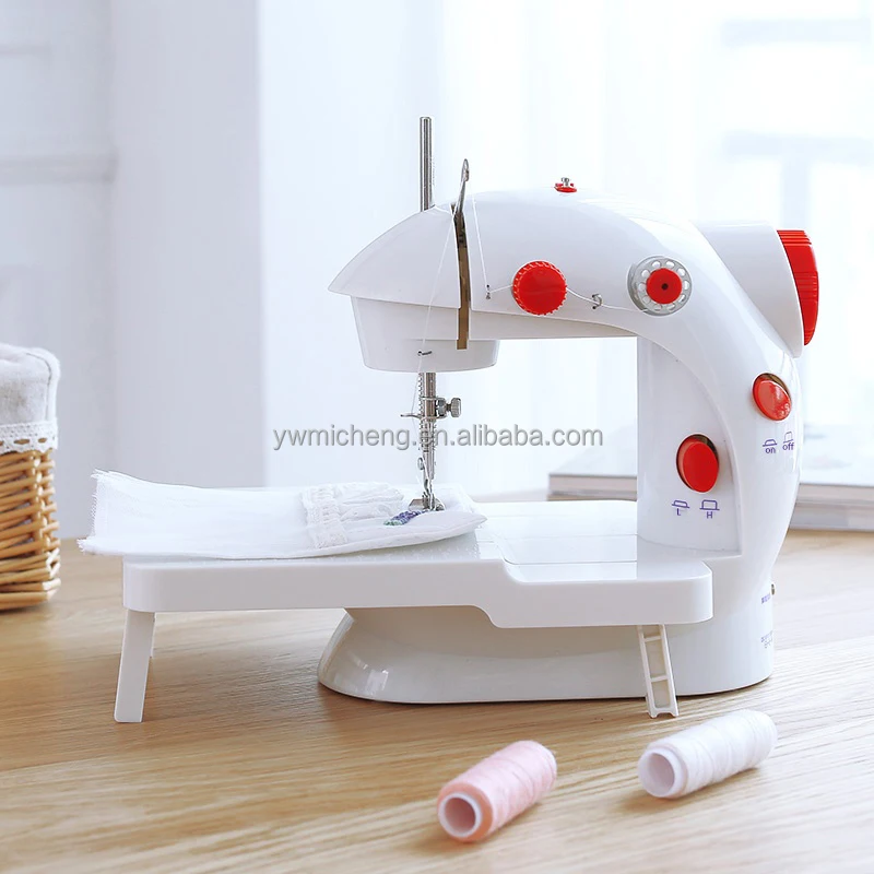 Sewing Machine Industrial Mini  Leather Hand Home Uk Us Eu Au Plug With Extension Table Sm-202 Used Portable for Cloth