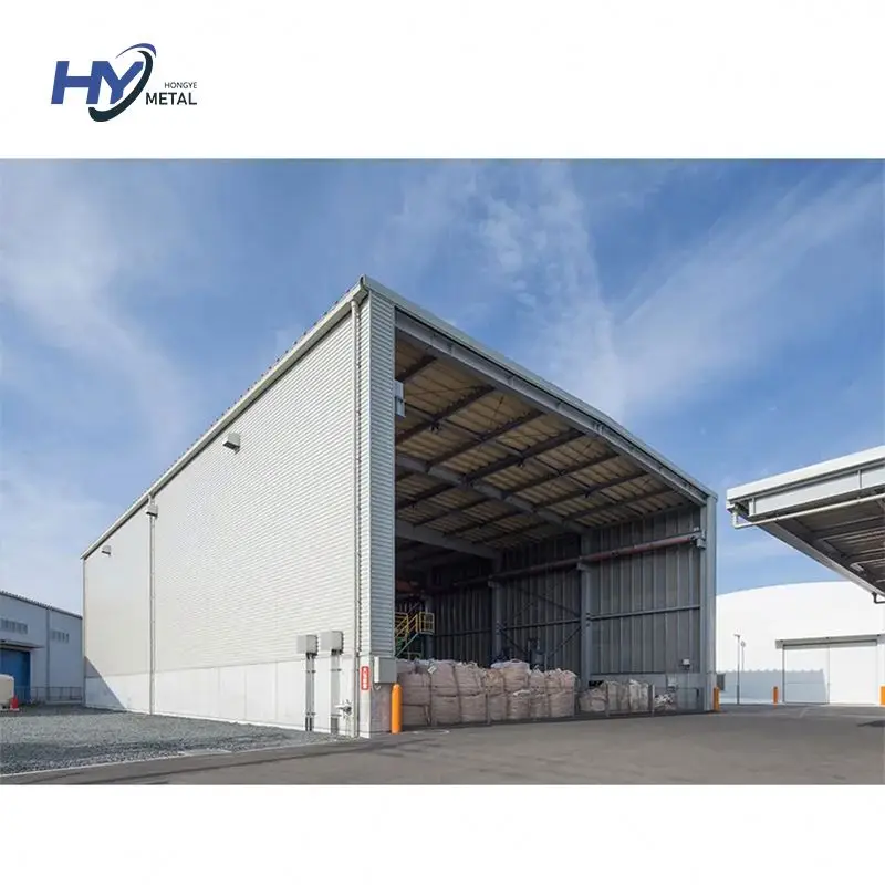 Китайский завод, заводское здание, сборные здания, стальные детали цеха, чертеж склада