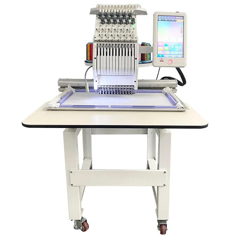 Rotating Label Lace Making Computerized Rack Embroidery Machine Price