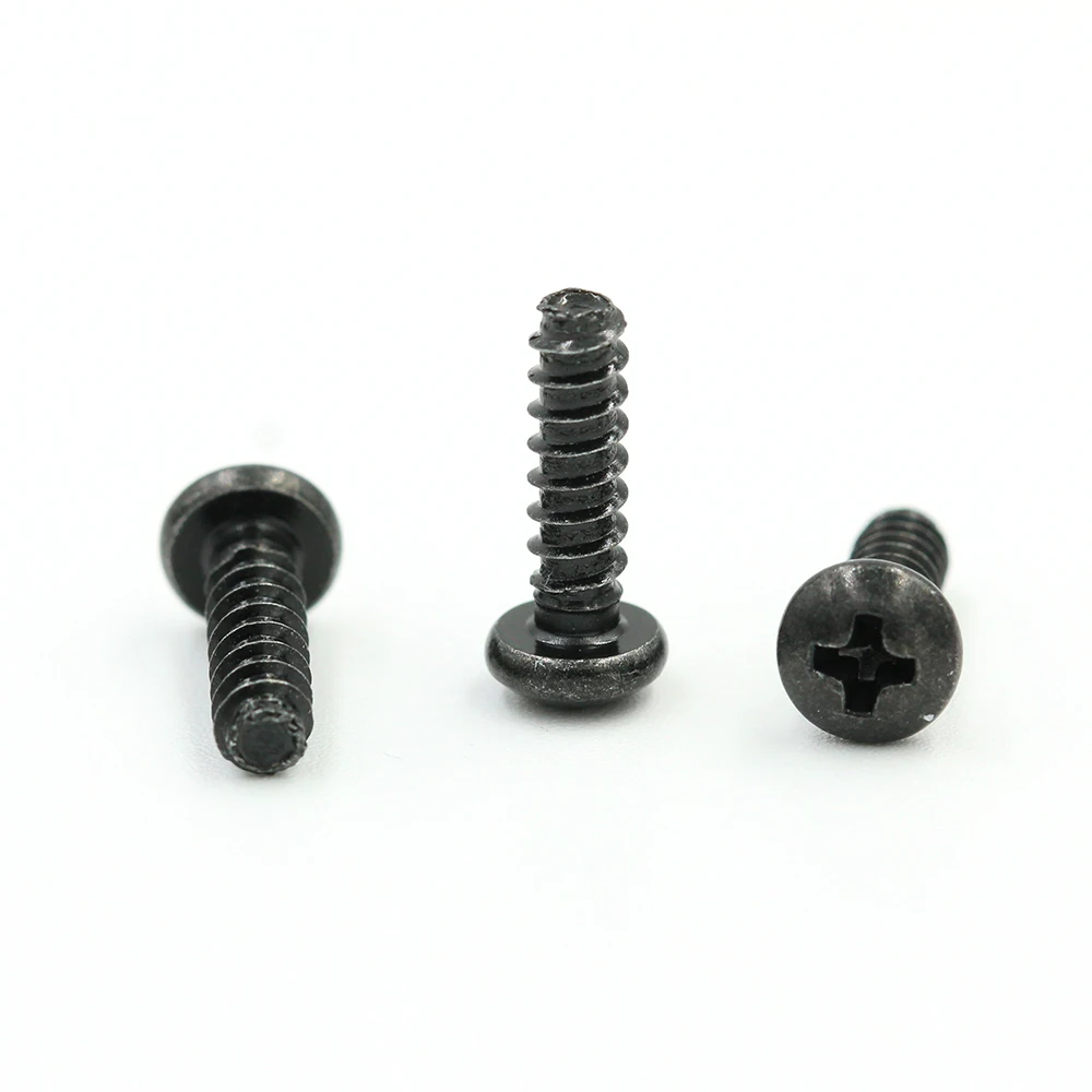 Stainless Steel Torx Tapping Screws Cross Head M6 Thread 30mm/40mm Pan/Flat Cross Head Pt Forming Screws for Plastic
