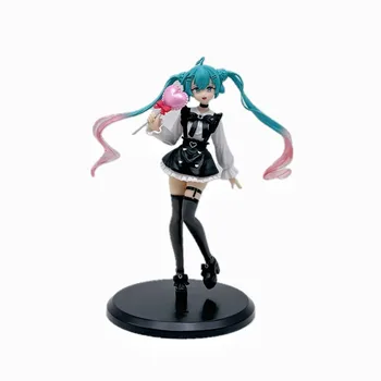 20cm Collection gifts Virtual Singer Hatsune Statue Miku Action Figures Desktop decor pvc model figure