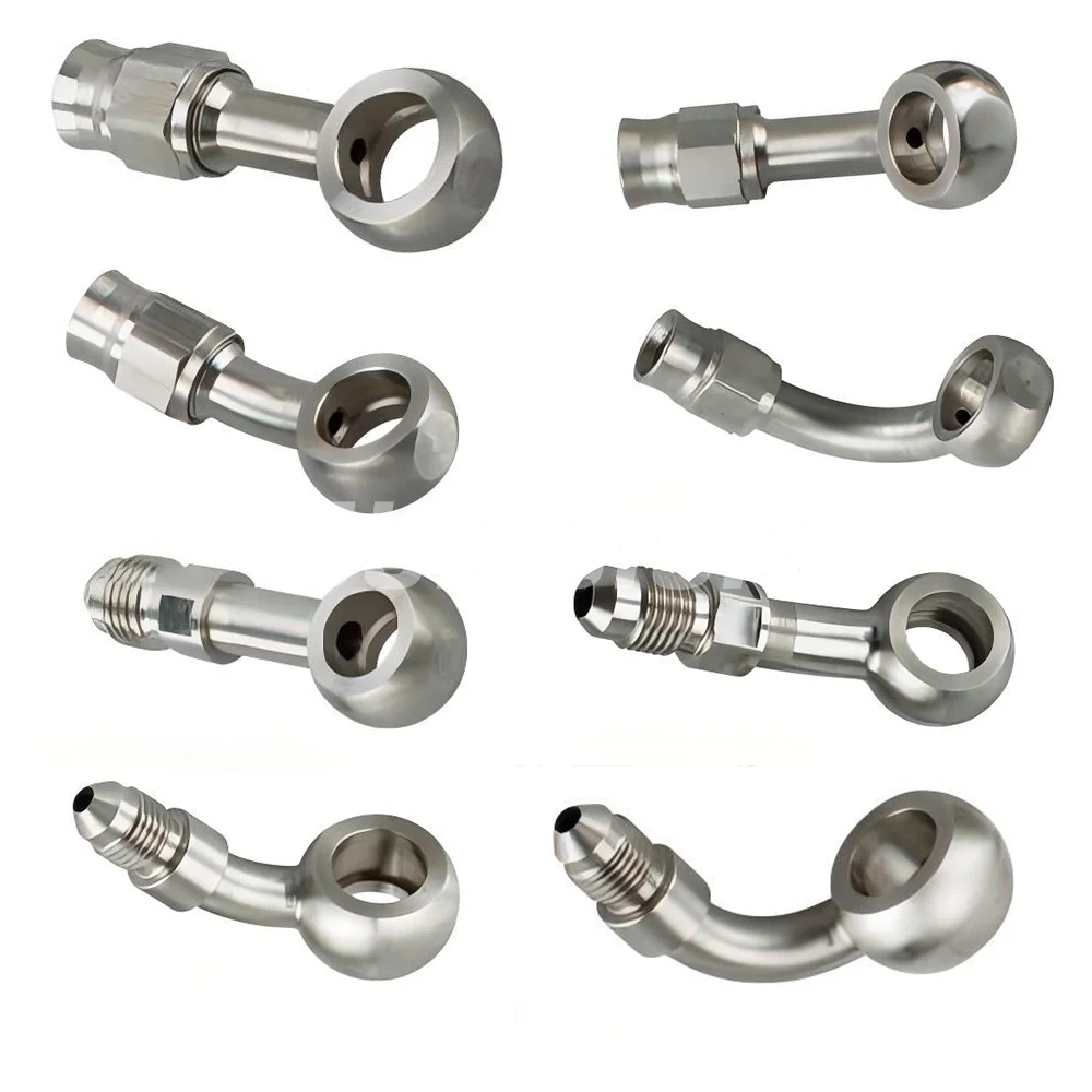 SUMEICHI High Performance BANJO Reusable Hydraulic Hose Fittings Brake Oil Hose Line Banjo Stainless Fitting
