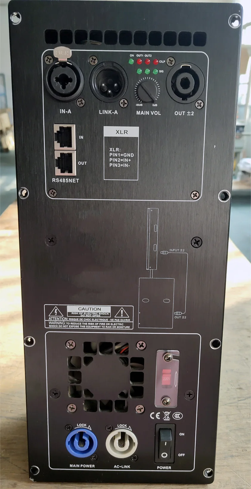 Pro Audio Plate Power Amplifier Module Powavesound Newest Module Amplifier for 2 Way Speaker and Line Array Speaker Subwoofer