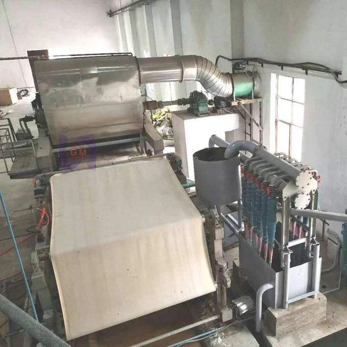 Waste Paper Recycling Machine Prices Brown Carton Kraft Paper Product Making Machinery Production Line