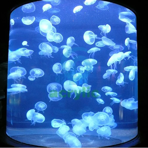 PG Shanghai Rectangular Acrylic Fish tank of Luxury Home for Custom Commercial square to Rectangle clear Aquarium Luxury Glass