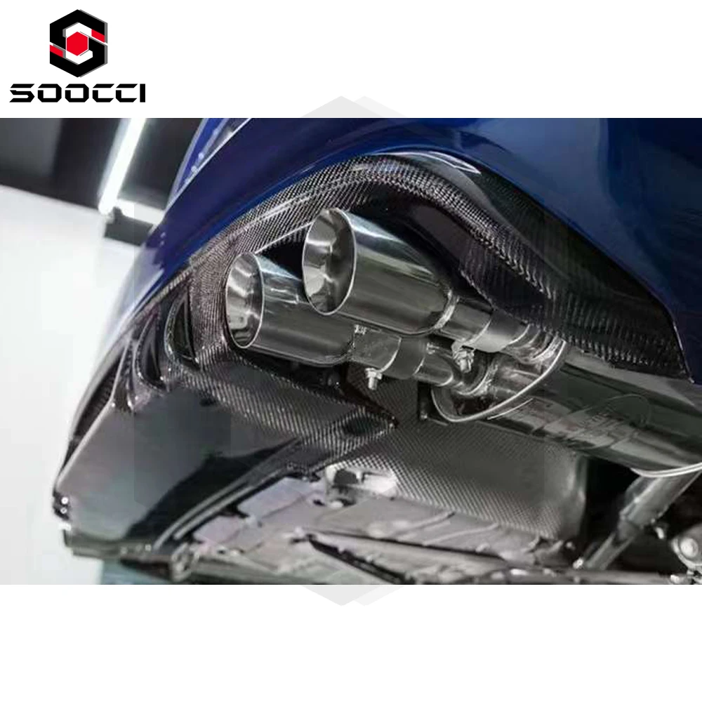 Carbon Fiber DTM Style S5 Diffuser Body Kit for Audi S5 B8.5 A5 Sport Rear Splitter Bumper Lip Spoiler Auto Parts 2012-2016