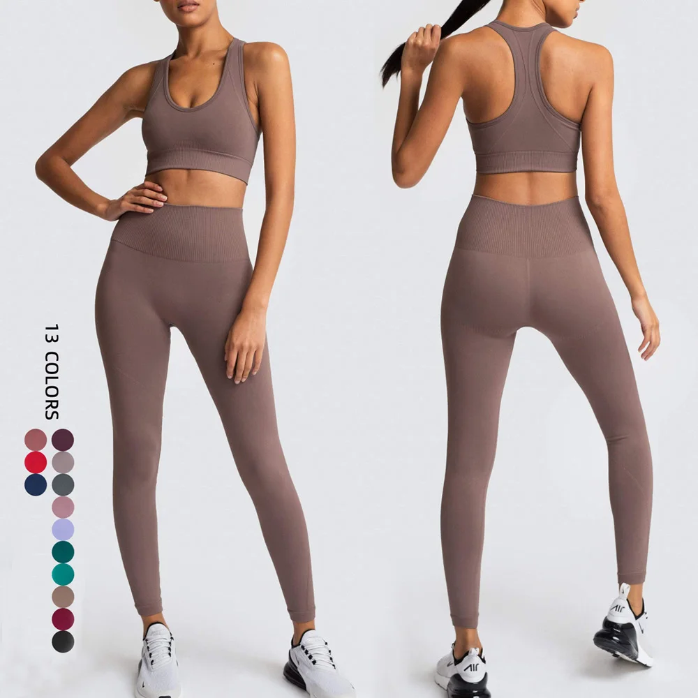 Women Seamless Underwear High Waist Sports Leggings Gym Active Wear ...
