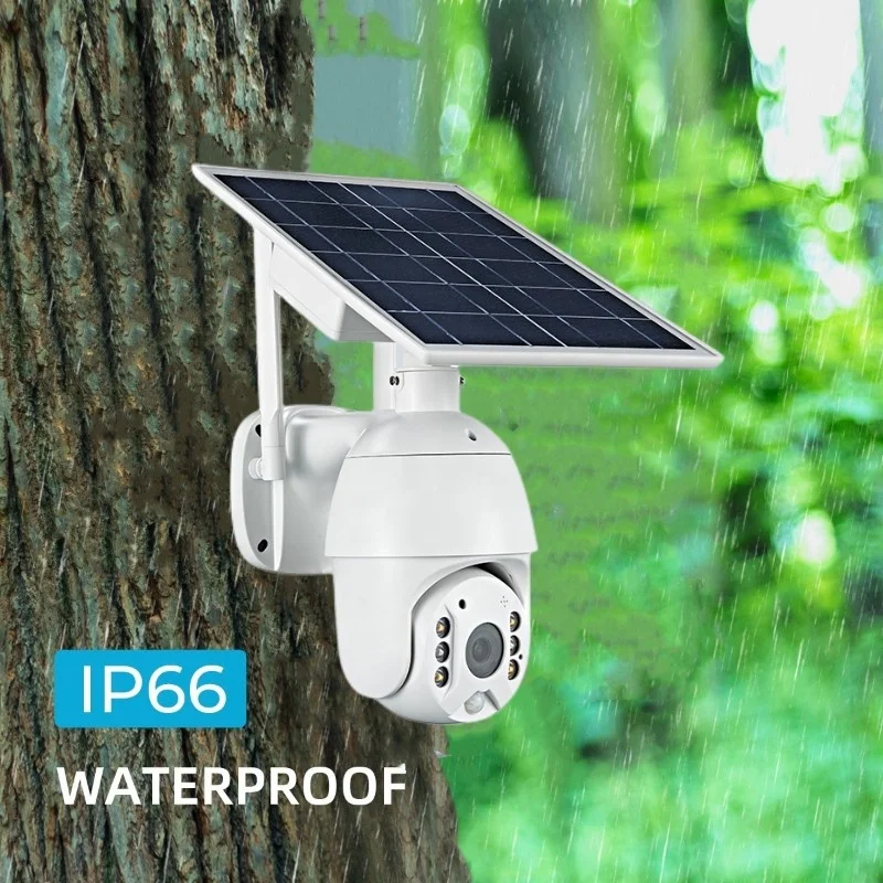 UBOX  Low Power Solar Camera Solar Powered WIFI Security Camera 4 G Solar Camera