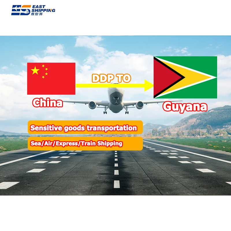 East Shipping Agent Freight Forwarder To Guyana Air Freight DDP Door To Door Shipping China To Guyana