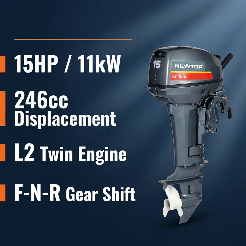 Best Price Compatible with Yamaha 15HP 6B4 63V Superior Quality Outboard Motor Engine and Spare Parts with Complete Accessories