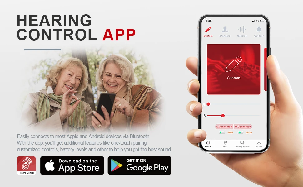 Jinghao Medical Hearing Device - Smart App Control Hearing Aid