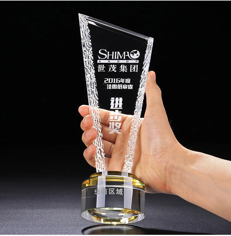 hot selling metal blank trophy crystal crown trophy awards-39