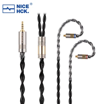 NICEHCK Black Cat 4.4 MMCX Upgrade Wire for TANGZU FUDU IEM