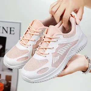 Sports Shoes Women Autumn New Casual Breathable Running Shoes Manufacturers Direct Sales Soft Sole Women