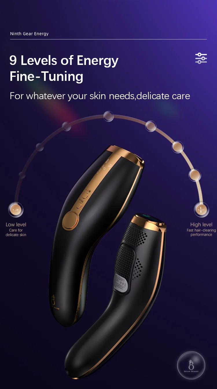 IPL Laser Hair Removal Machine Home Use Ice Cooling Sapphire Laser Hair Removal 2023 New Product Hot Selling French Beauty