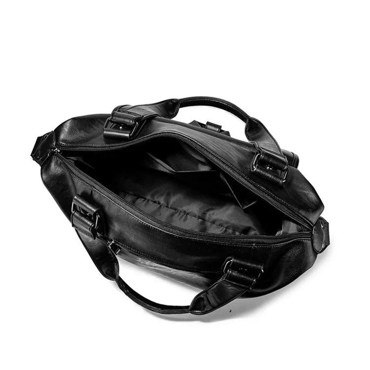 Wholesale Custom New Design Short Distance Weekend Bag Waterproof Large Men Duffle Bag PU Leather Travel Bag