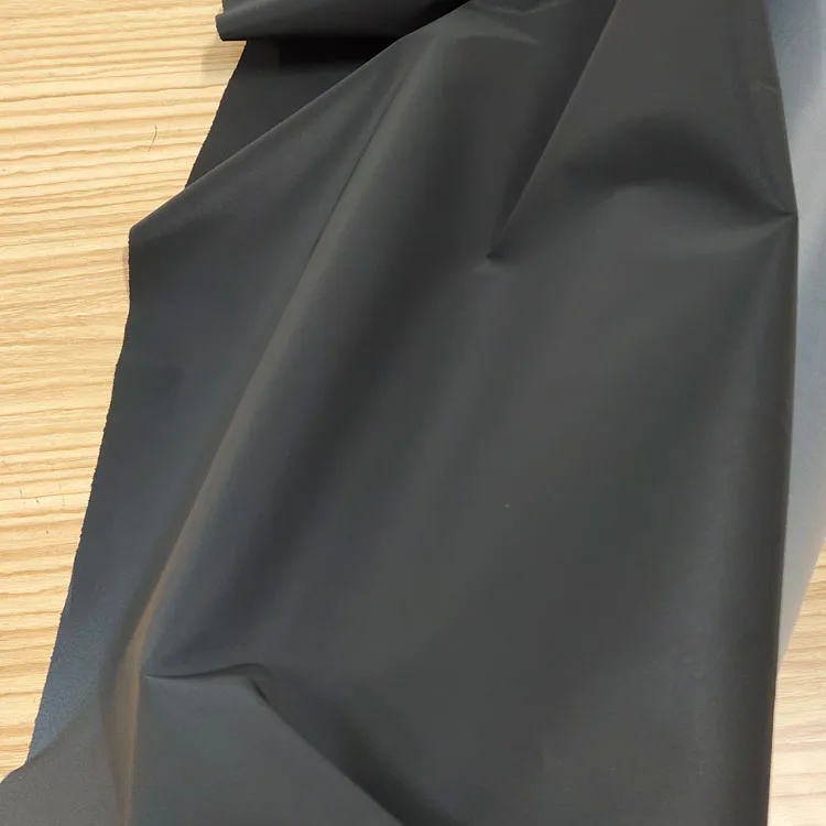 High Light Black Reflective Fabric for Clothing