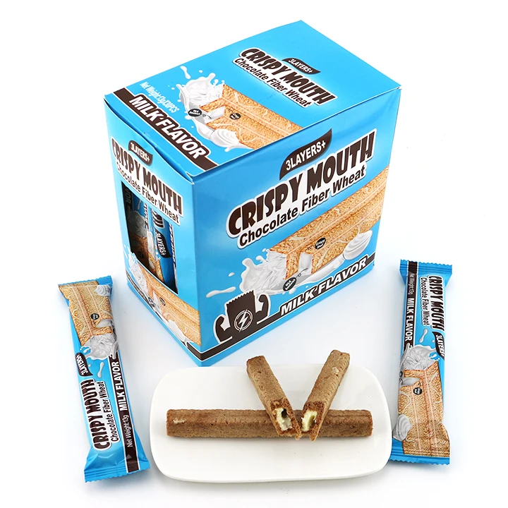 Crispy wafer stick