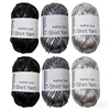one solid color yarn