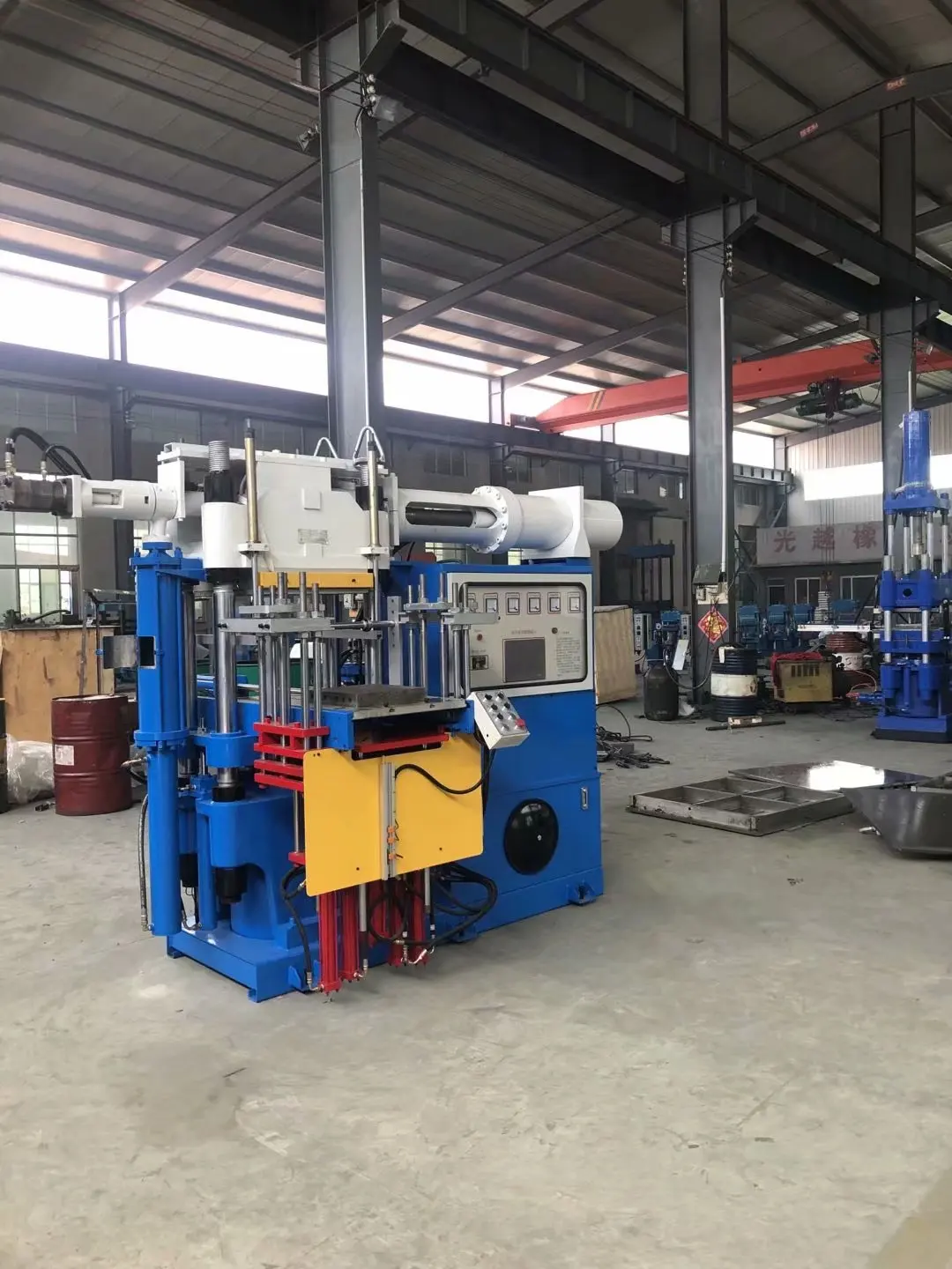 Factory Used 200T Rubber Injection Molding Machine / Rubber Oil Seal Making Machine
