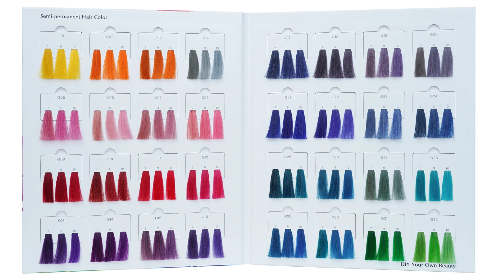 OEM Custom Color Model Vertical Hairdressing Salon Chart - China Hair Color  Chart and Hair Dye Color Chart price