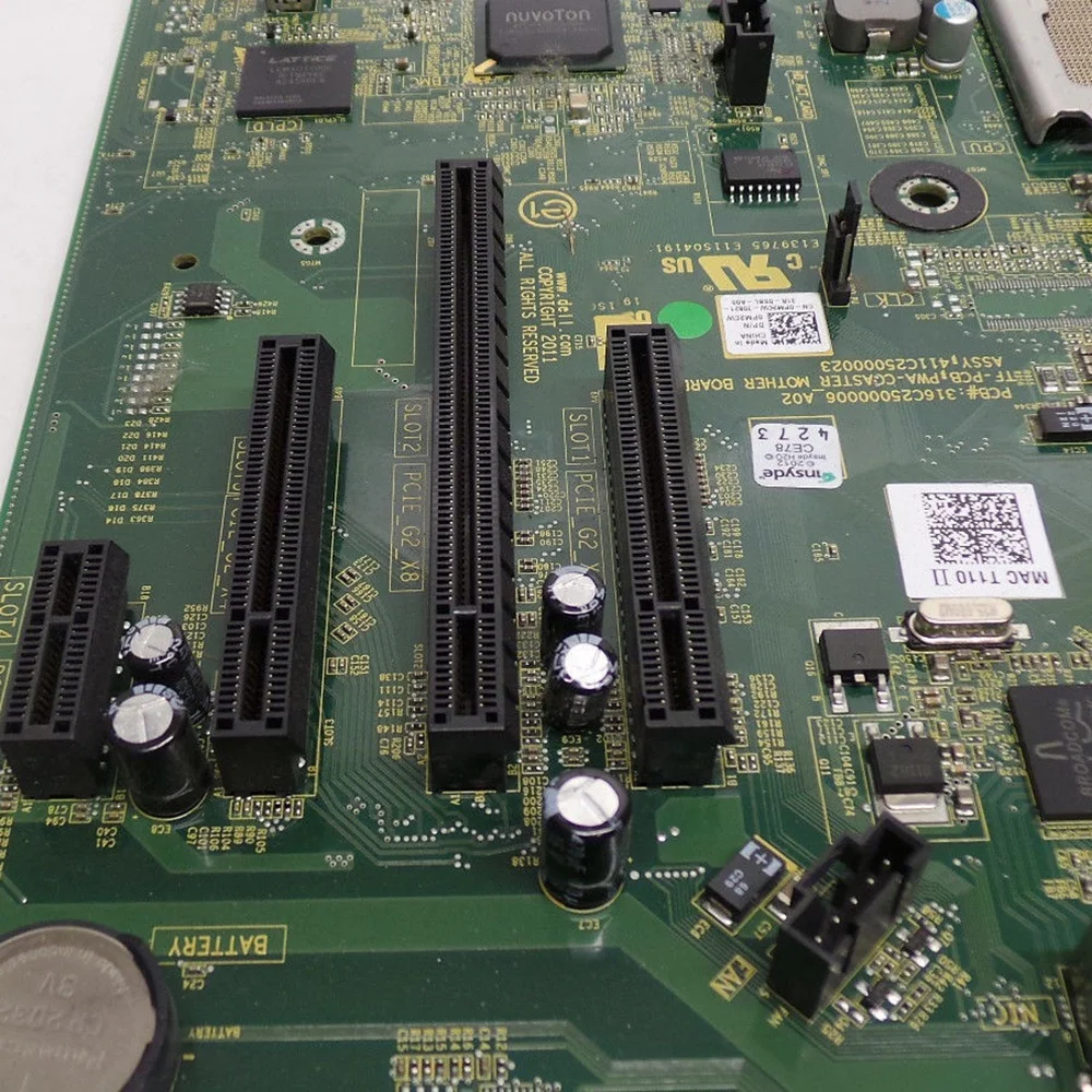 For Dell PowerEdge T110 II 0PM2CW 0F7MRK PM2CW W6TWP 2TW3W 15TH9 Server Motherboard High Quality Fast Ship