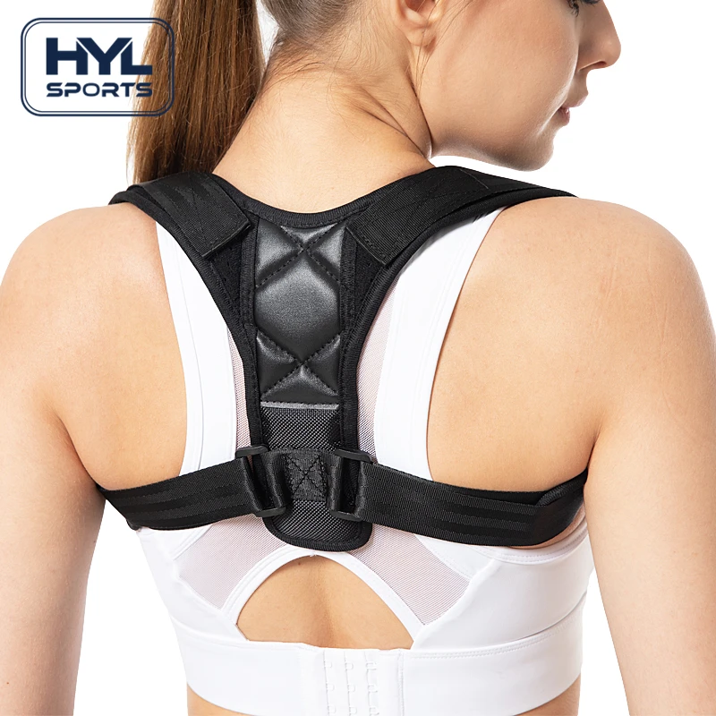 Регулируемый Выпрямитель поддерживает Корректор осанки плеч и верхней части спины для мужчин и женщин