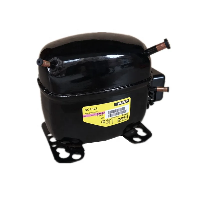 SC15CL Smart Secop Compressor Refrigeration Compressor 220v 50hz Refrigerator Compressor Guangzhou Black Provided 20 TS16949