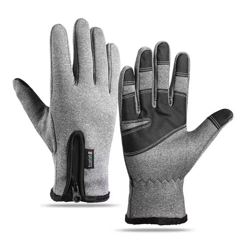 Thermal Wndproof Wnter Gloves Touch Screen Warm Kntted Mttens Men