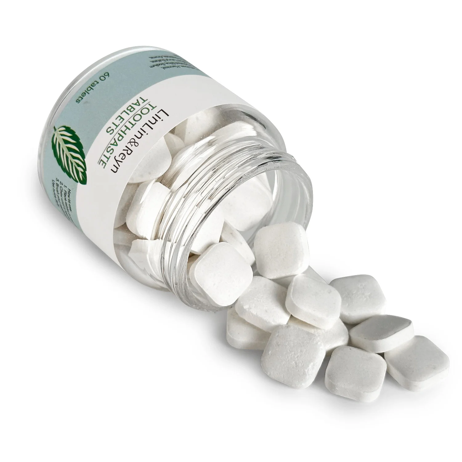 Private Label Solid Toothpaste Tablets Mouthwash Tablets For Cleaning