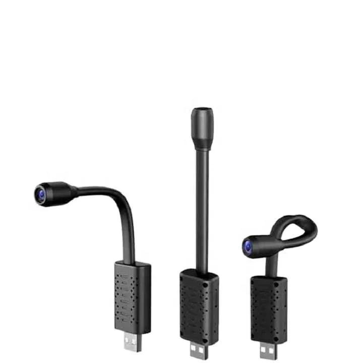 U21 Intelligent Monitoring V380 Camara IP Usb Small Camera Wifi Usb Mini Camera P2P Cloud Storage Home Indoor Mini Camera