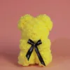 Yellow rose bear