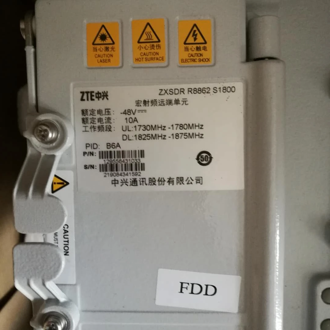 ZTE ZXSDR RRU R8882 S1800 - Fiber Optic Transceivers for