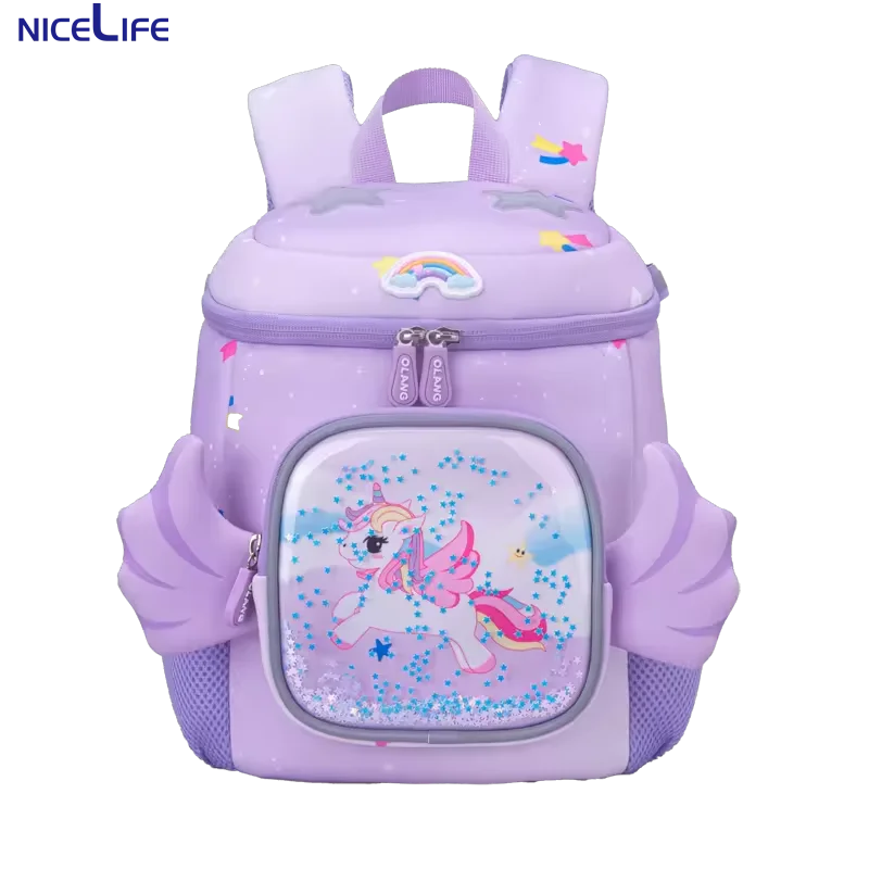 Unisex Lightweight Anti-Theft GPS Backpack for Preschool Kindergarten Little Kid Toddler School Nylon Lining Zipper Closure