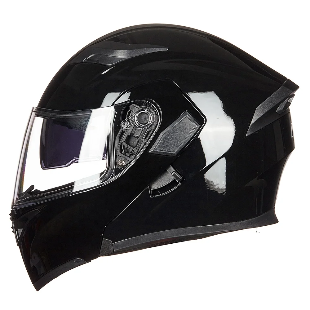 ILM Motorcycle Helmet - Dual Visor Flip up Modular DOT 6 Colors