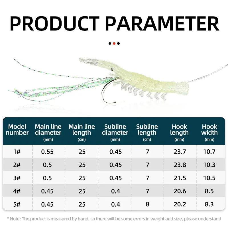 Shrimp Sabiki Rig Freshwater Live Shrimp Fishing Rig Kit Pre